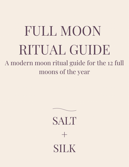 The 12 Full Moons: Rituals for Release