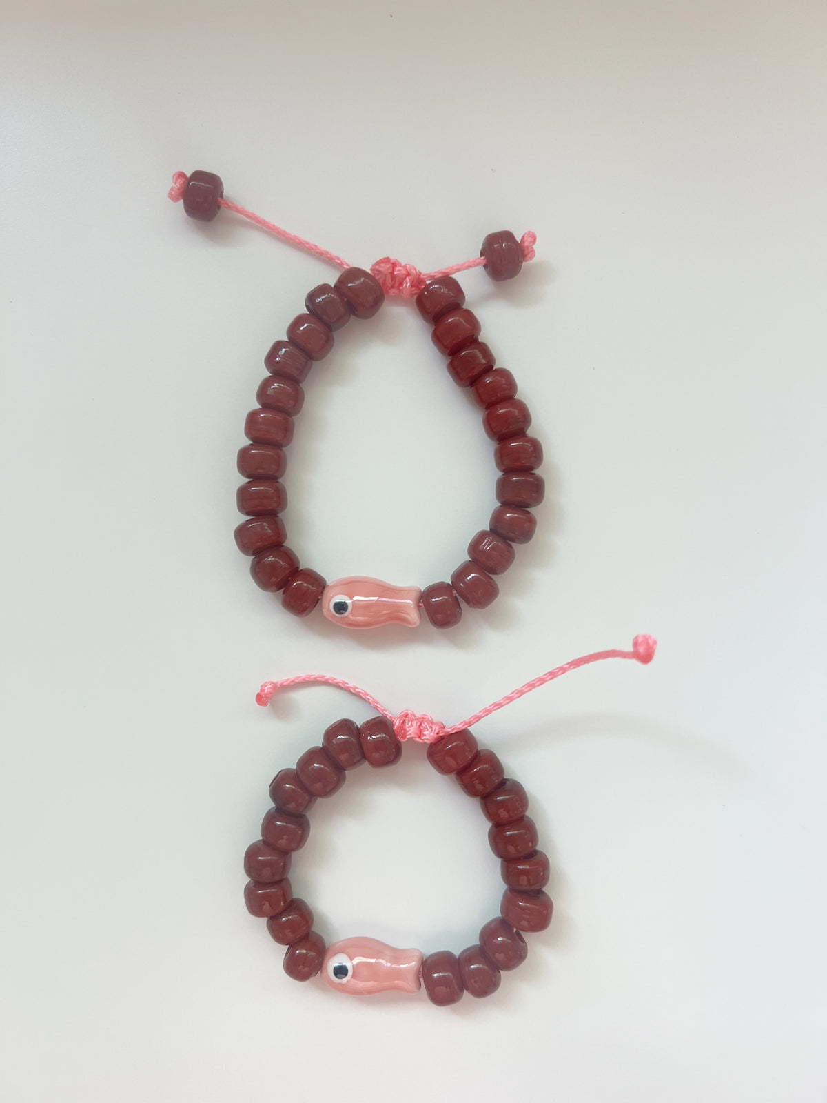 Kid's Little Fish Good Vibes Bracelet
