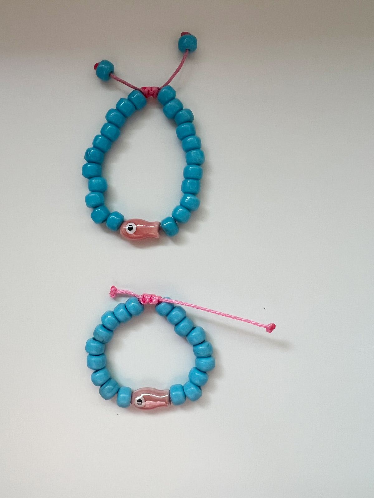Kid's Little Fish Good Vibes Bracelet