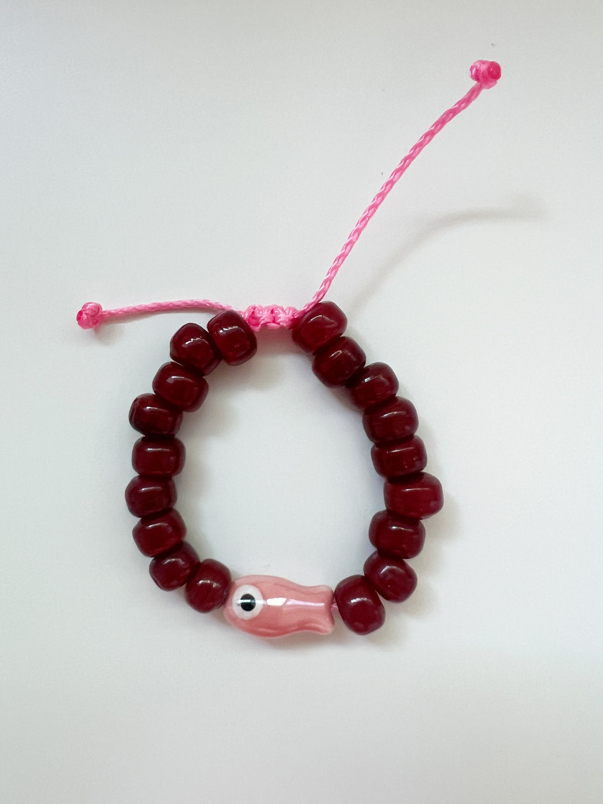 Kid's Little Fish Good Vibes Bracelet