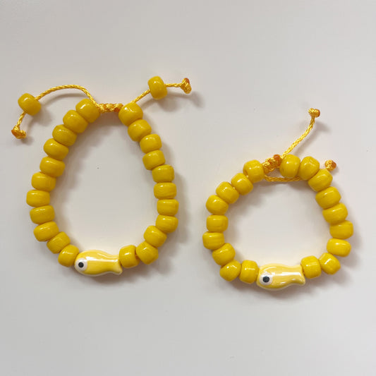 Little Fish Adult and Child Bracelet Set