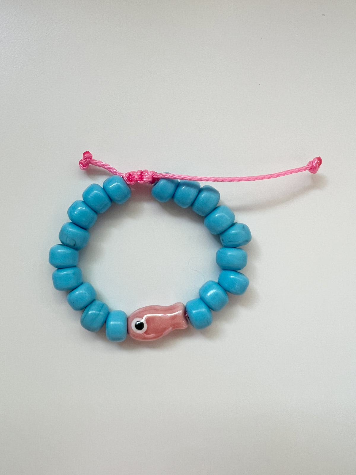 Kid's Little Fish Good Vibes Bracelet