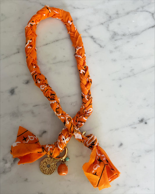 Clementine Bandana Necklace