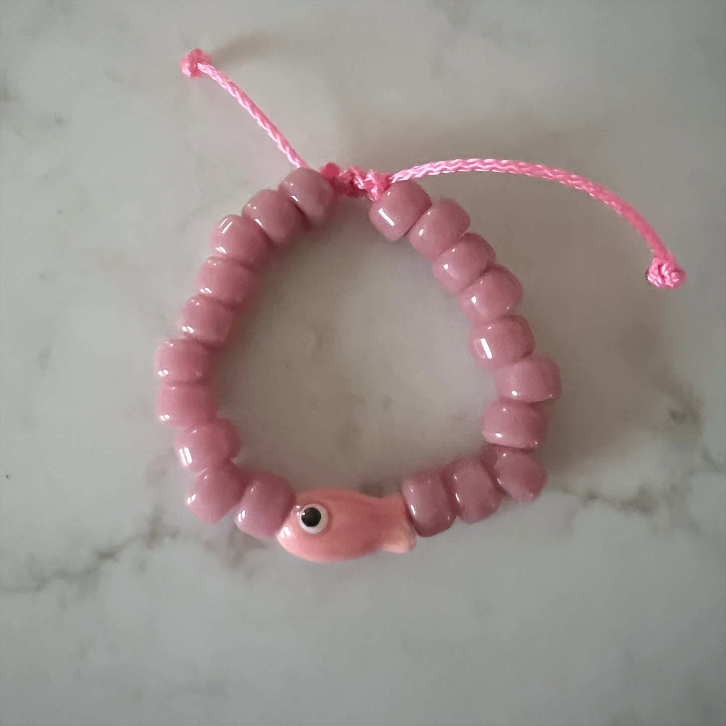Kid's Little Fish Good Vibes Bracelet