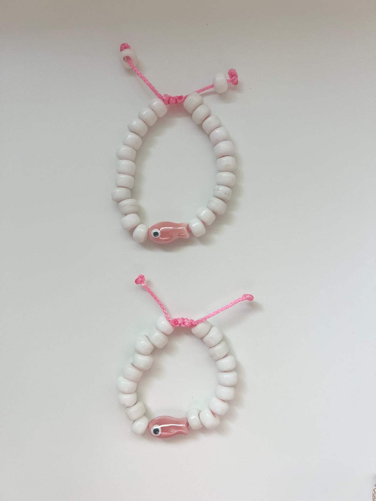 Kid's Little Fish Good Vibes Bracelet